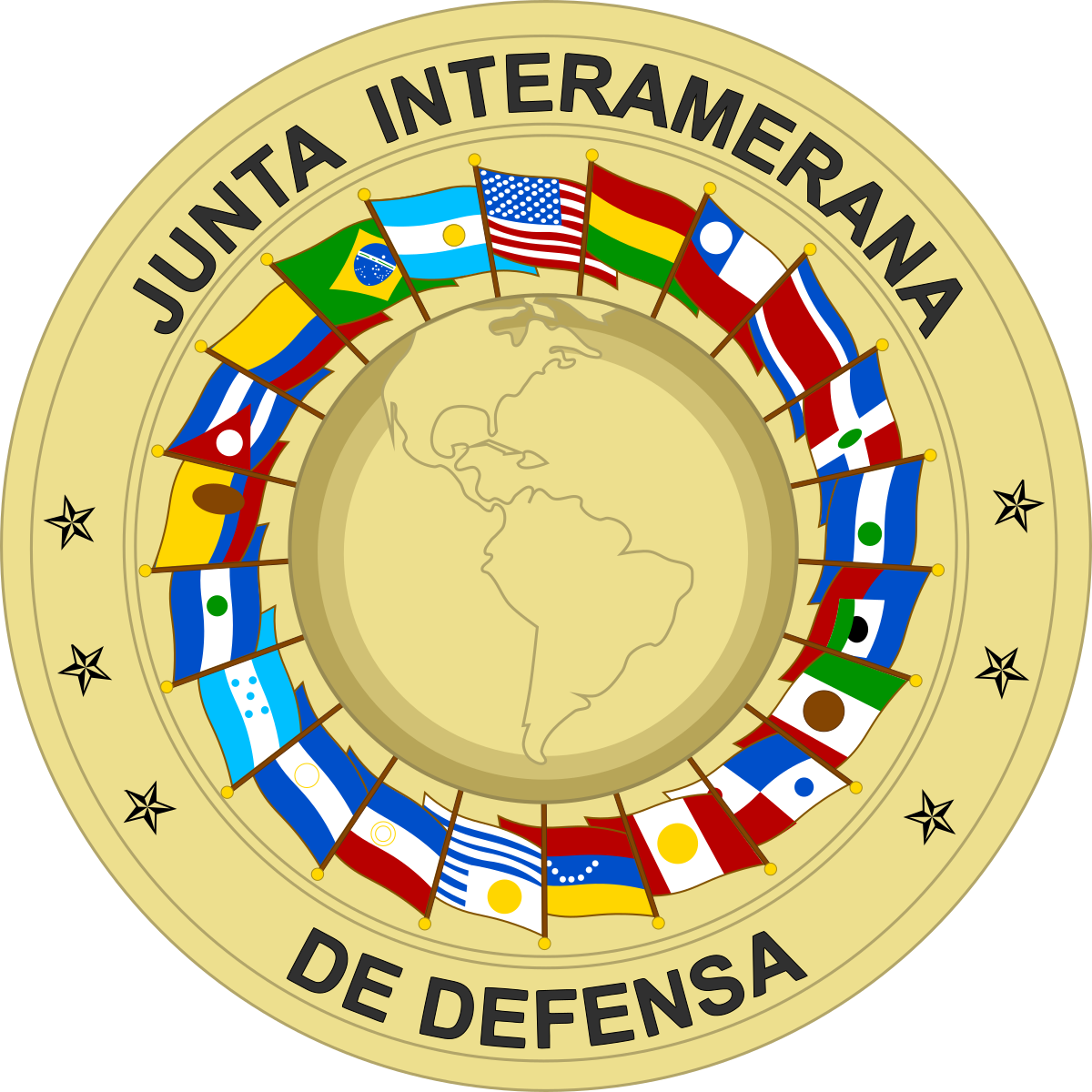 Junta Interamericana de Defensa logo